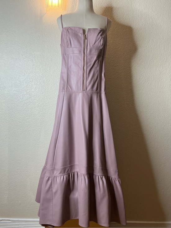 Anthropologie Dresses & Skirts - Anthropologie Dusty Lilac Maxi Dress with Front Zip